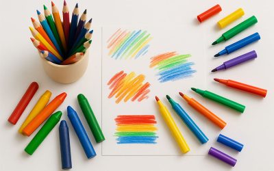 Best Tools for Coloring: Markers vs. Crayons vs. Pencils