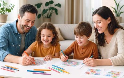 Coloring as a Meaningful Family Bonding Activity