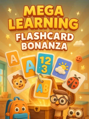 Mega Learning Flashcard Bonanza (675 Pages)