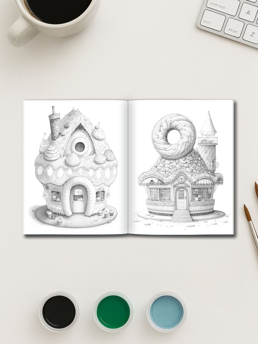 Yummy Dwellings – 250 Food-Themed Fantasy House Pages - Image 3
